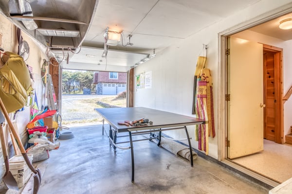 Garage with Ping Pong Table